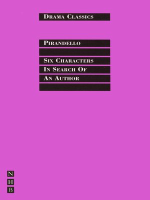cover image of Six Characters in Search of an Author